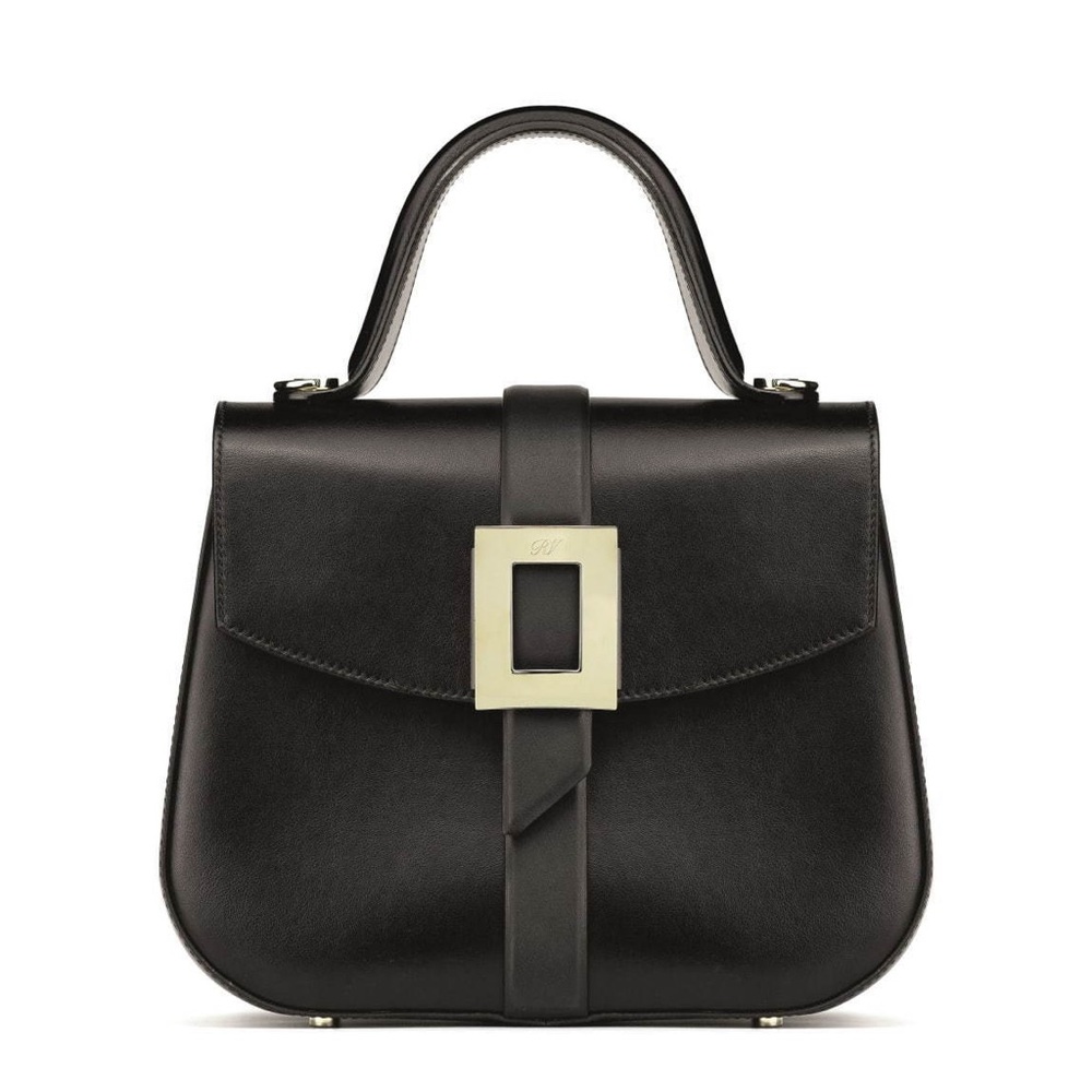 Roger Vivier Black Leather Handbag